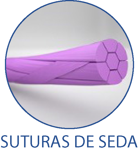 Suturas de seda