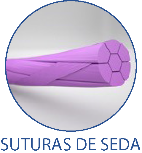 Suturas de seda