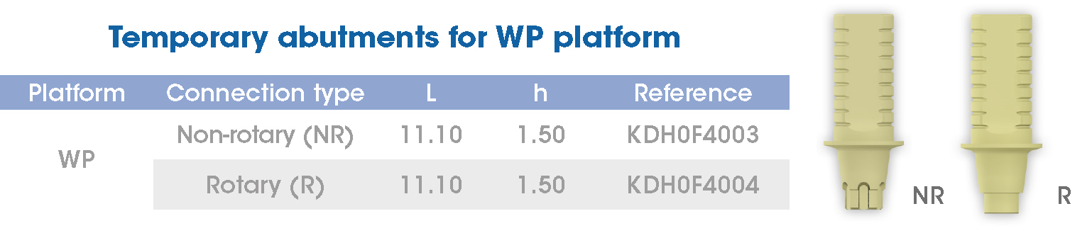 Temporary cylin WP Avantgard