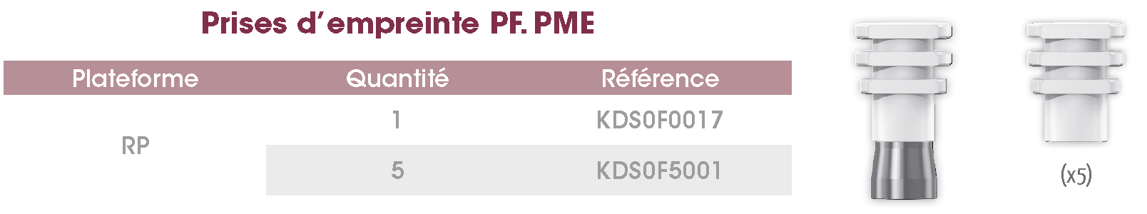 Prise emp PF PME FrontierPEAK FR