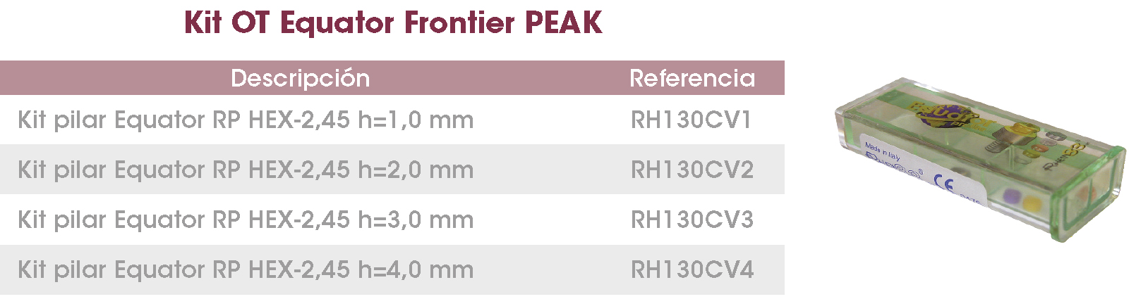 Kit OT Equator Frontier PEAK ES