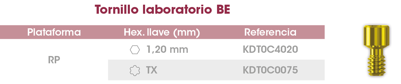 Tornillo lab BE FrontierPEAK ES