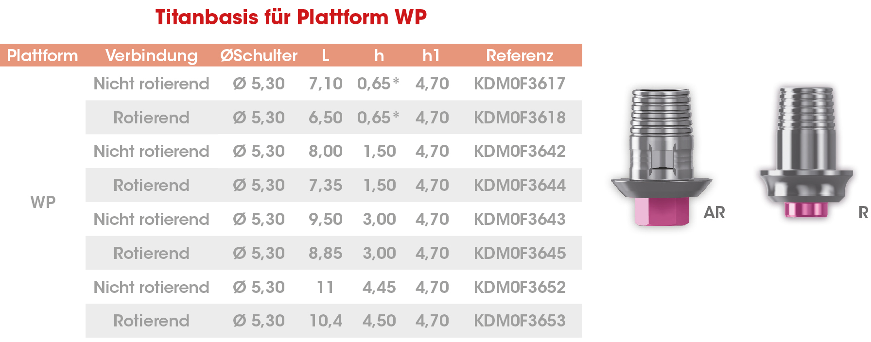 DE Base titane WP Frontier