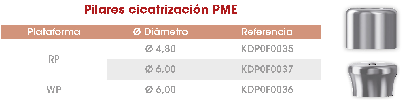 Pilares Cicatrizacion Frontier