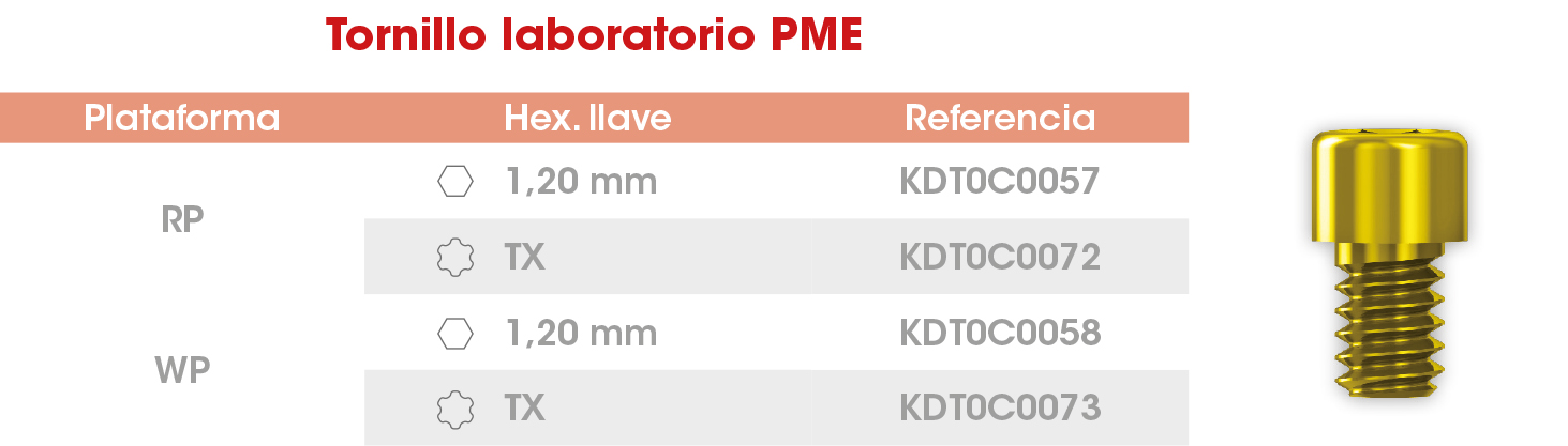 Tornillo lab PME Frontier