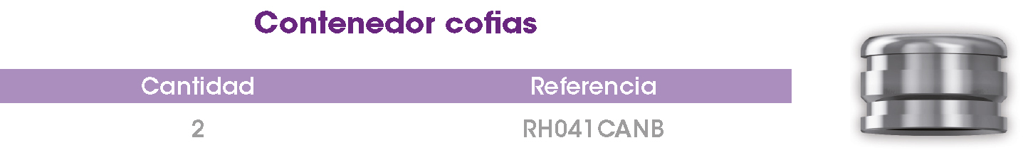 Contenedor cofias