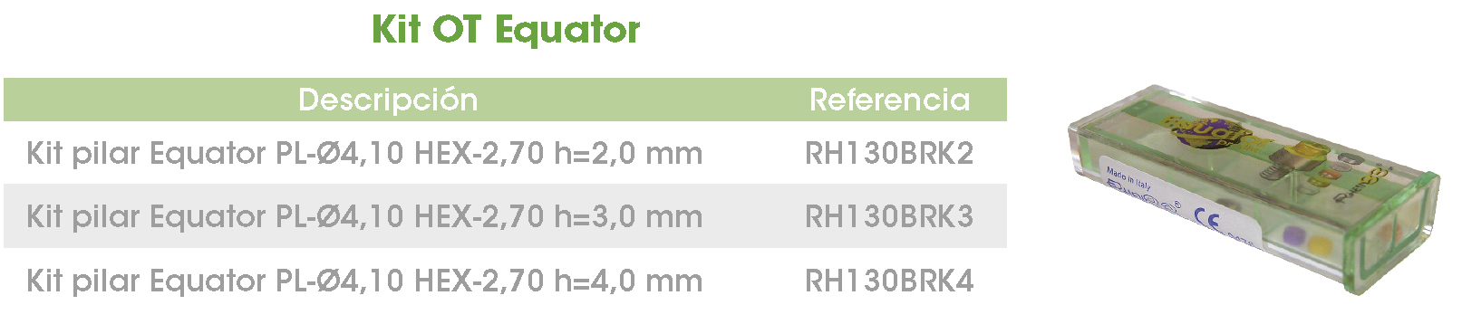 Kit OT Equator Phoenix