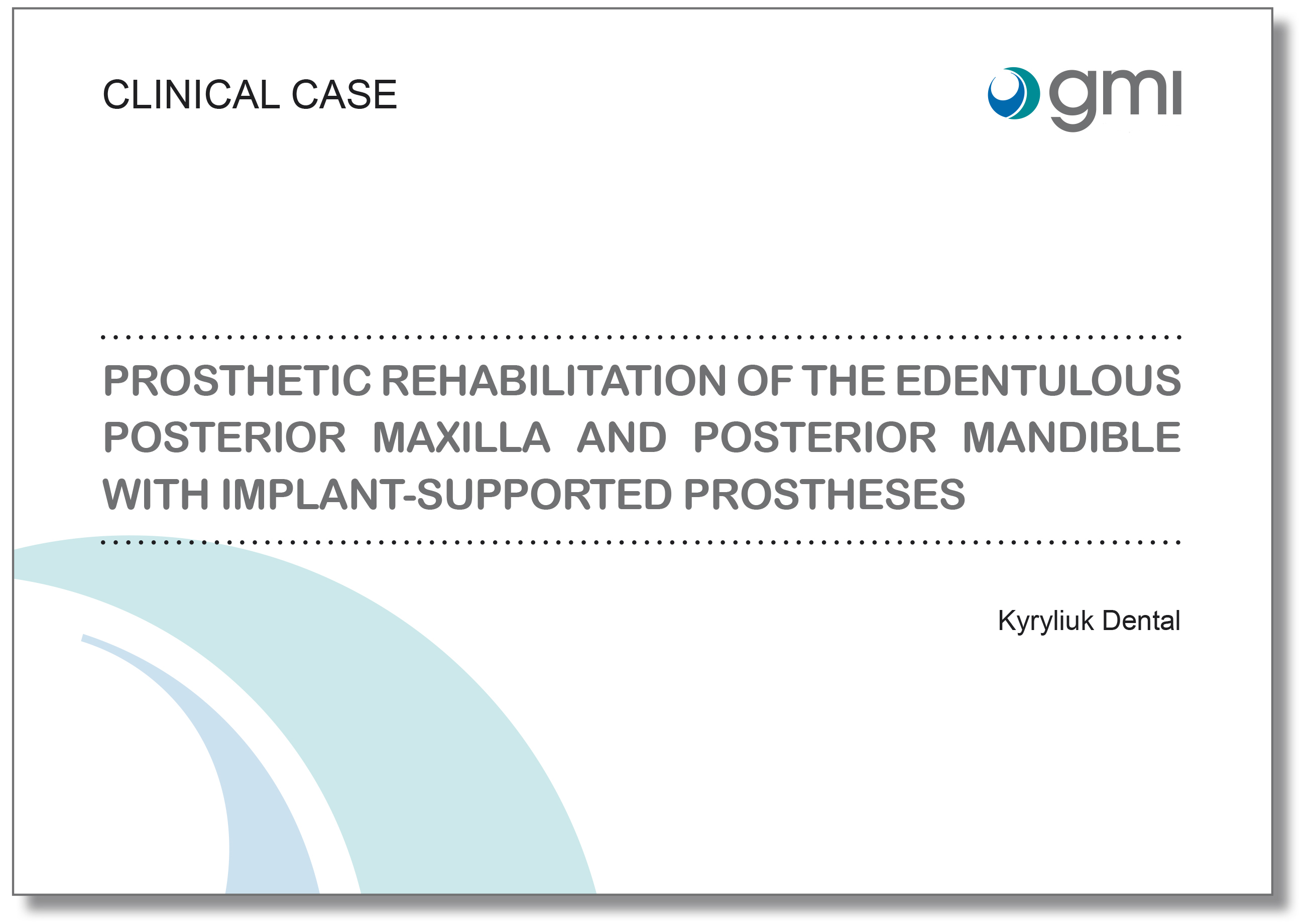 prosthetic rehabilitation