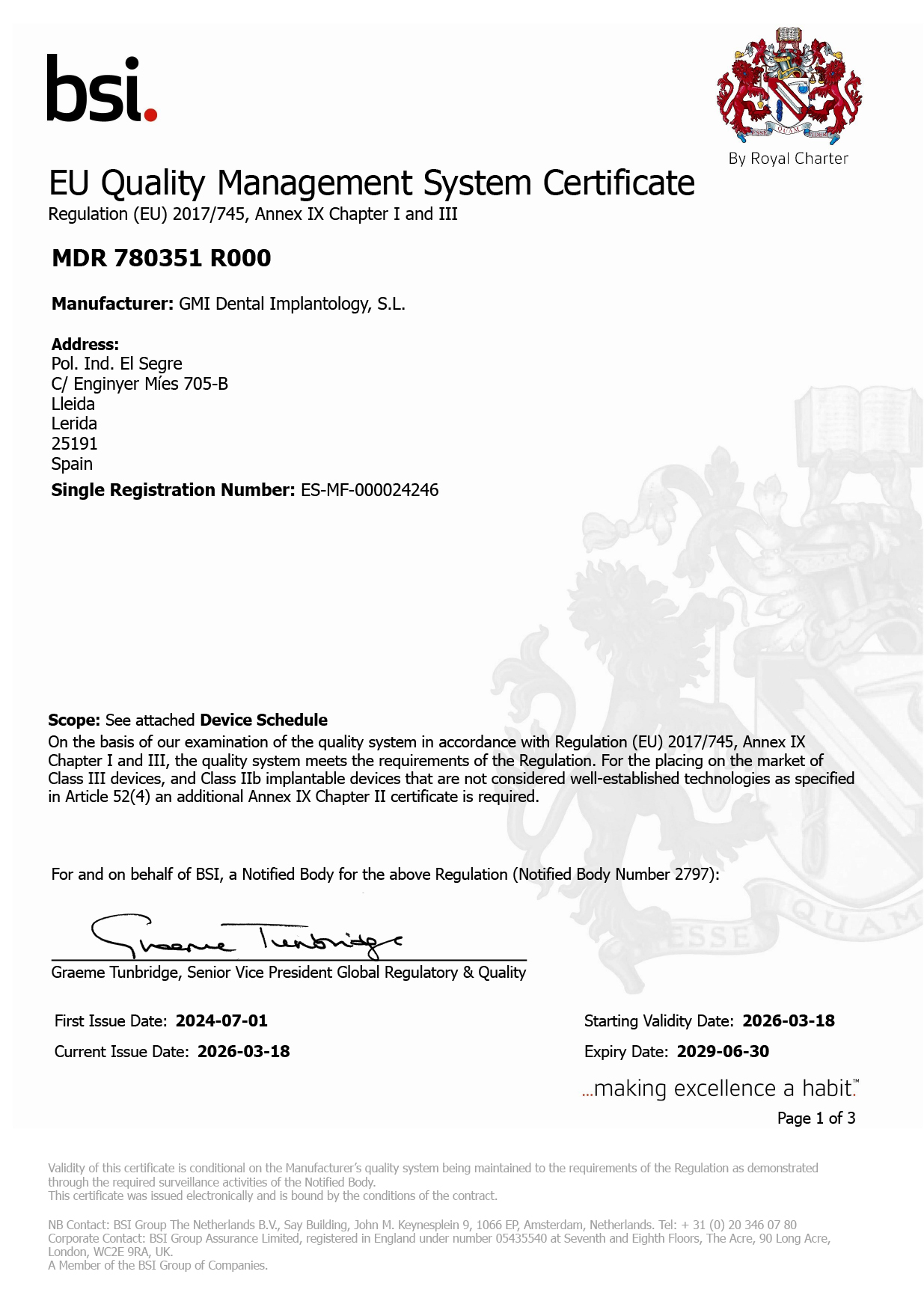 MDR 780351 03 26 06 30