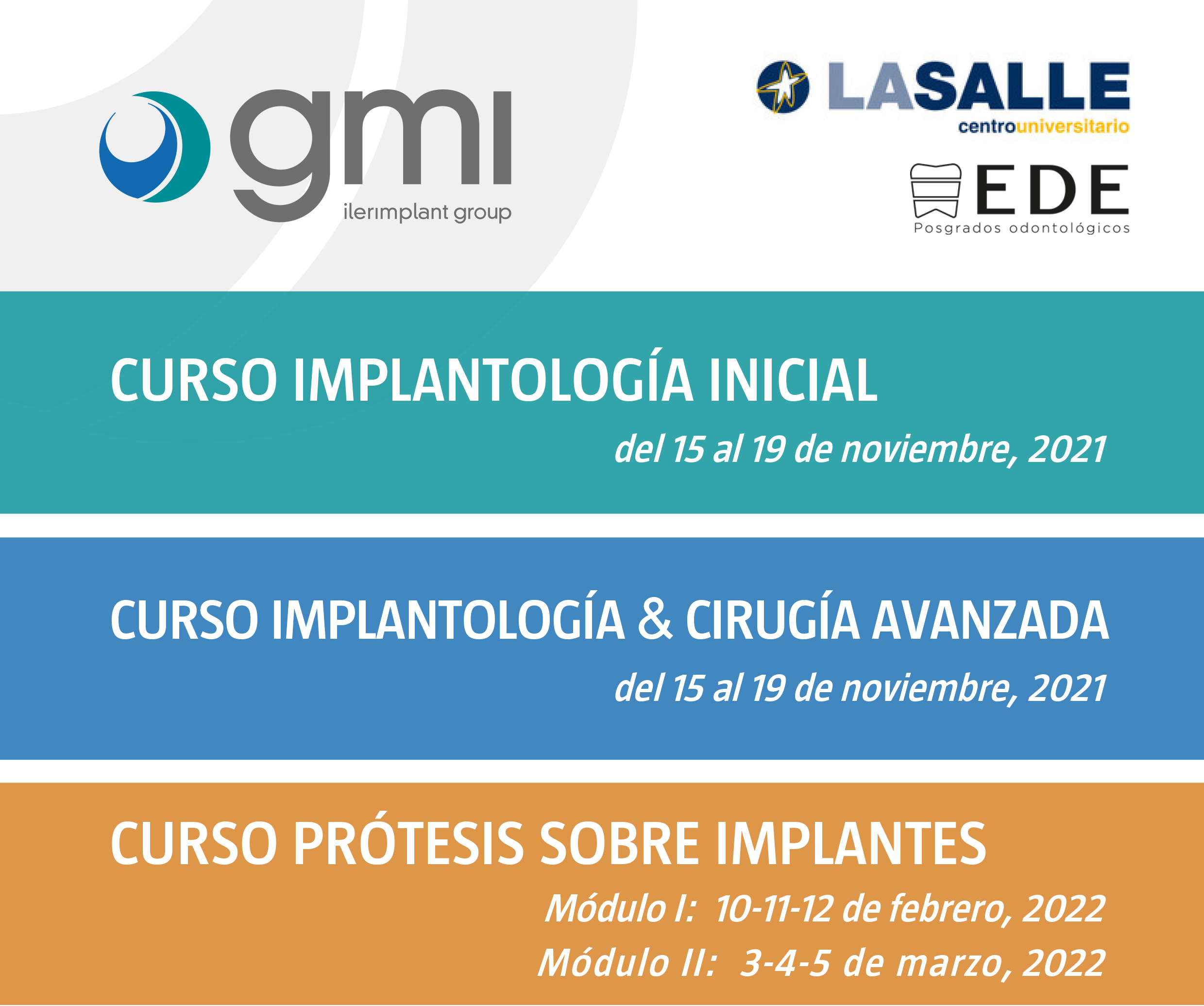 Portada Cursos GMI LaSalle